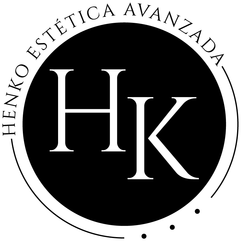 Imagotipo de Henko en negro